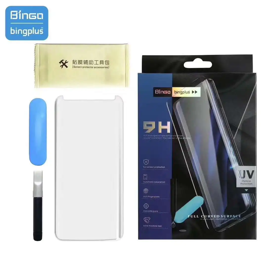 2021 Full screen uv liquid tempered glass High quality protective for samsung s20+ screen protector
2021 Full screen uv liquid tempered glass High quality protective for samsung s20+ screen protector