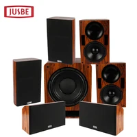 

Jusbe High Quality 7.1 home theatre system 3d surround sound Professional Wooden Speaker for home theater