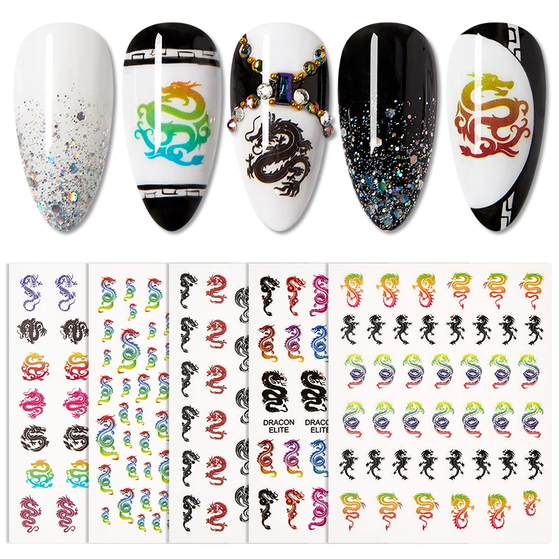 New Fashion Gold Dragon Nails Decals Stickers Art 9 Colors Decoration Adhesive Nail Sticker, 9 colors for chosen
New Fashion Gold Dragon Nails Decals Stickers Art 9 Colors Decoration Adhesive Nail Sticker, 9 colors for chosen