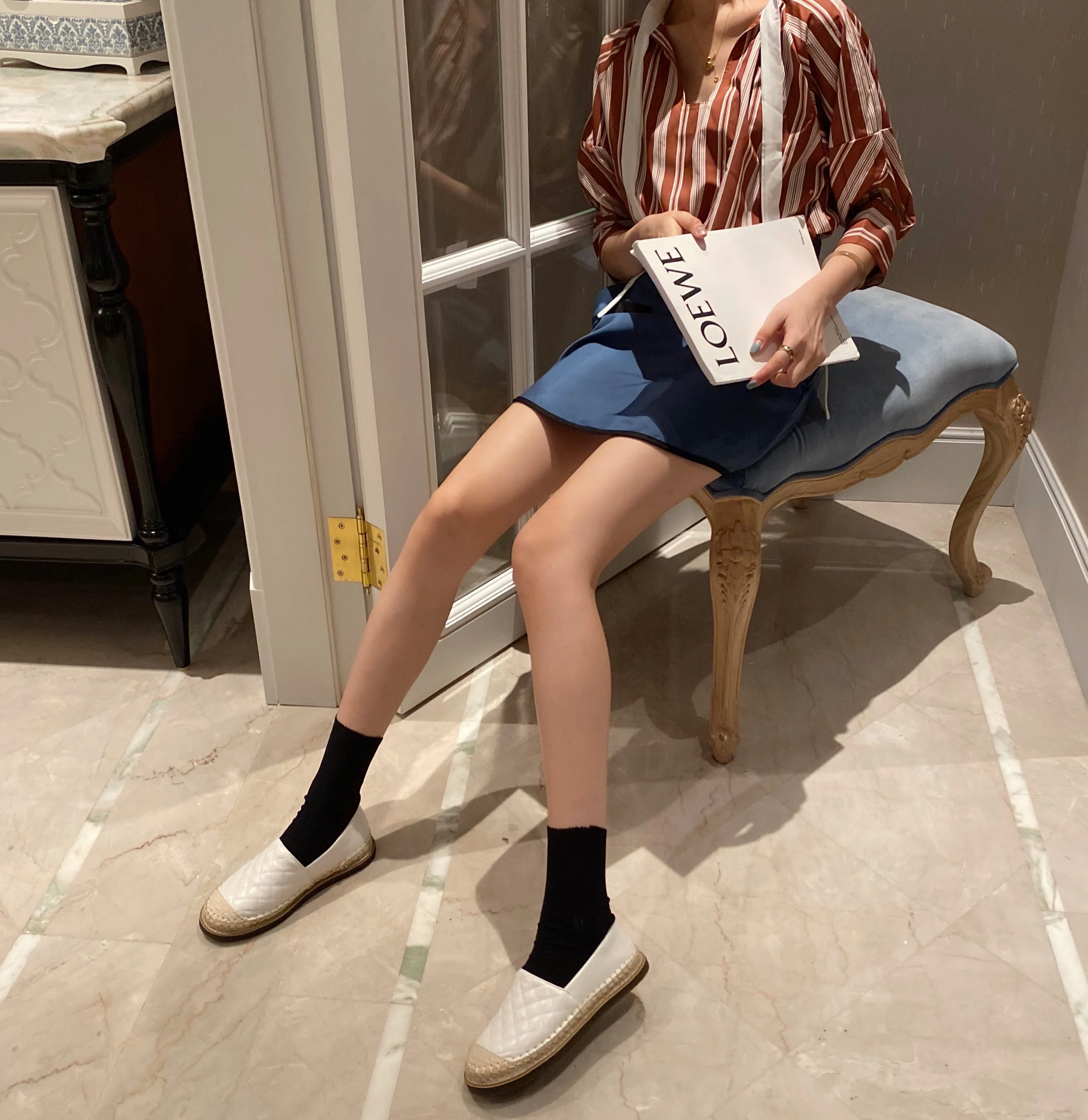 DEleventh Shoes Woman Summer 2020 Flat Shoes Sexy PU Leather Fashion Straw Plaited Round Toe Formal Pumps Black White In Stock
DEleventh Shoes Woman Summer 2020 Flat Shoes Sexy PU Leather Fashion Straw Plaited Round Toe Formal Pumps Black White In Stock