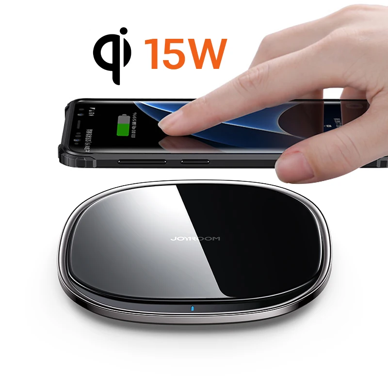 JOYROOM Custom Mobile 15W Wireless Phone Charger QI Charging Stand System Quick Fast Wireless charger Pad
JOYROOM Custom Mobile 15W Wireless Phone Charger QI Charging Stand System Quick Fast Wireless charger Pad