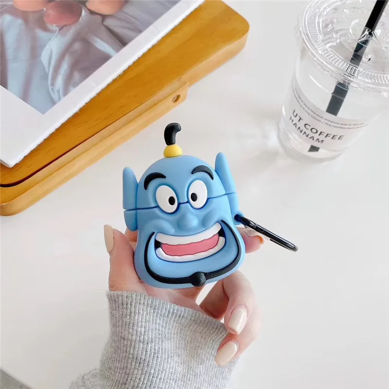 Case For Airpods 1 2 Fashion Cool 3D Lamp of Aladdin Aladin Creative Funny Headset Case, Blue
Case For Airpods 1 2 Fashion Cool 3D Lamp of Aladdin Aladin Creative Funny Headset Case, Blue