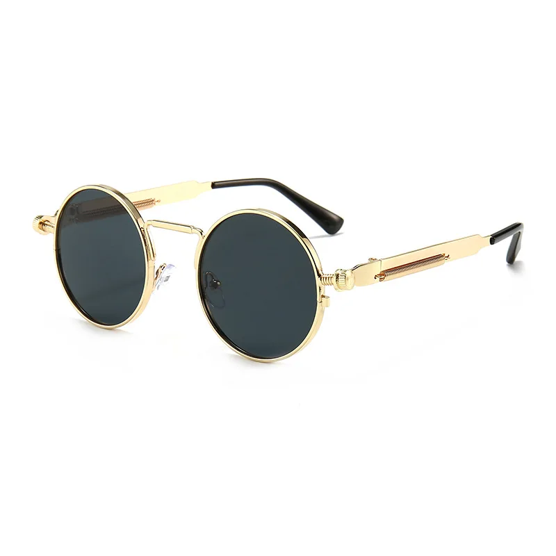 DCOPTICAL Round Steam Punk Sunglasses Metal Spring Decoration Tinted Color Streat Snap Driving Sun Shades
DCOPTICAL Round Steam Punk Sunglasses Metal Spring Decoration Tinted Color Streat Snap Driving Sun Shades