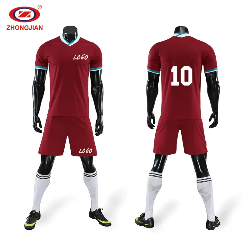 High Quality Cheap Men Customized Football Team Sportswear Uniform Breathable Soccer Jersey Set
High Quality Cheap Men Customized Football Team Sportswear Uniform Breathable Soccer Jersey Set
