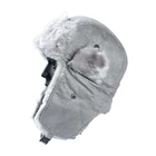 Unisex Leifeng Type Fur Trapper Hat Winter Cap With Ear Flaps
