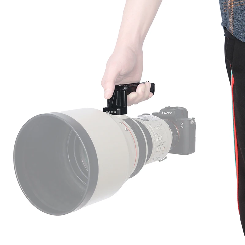 

Niceyrig DSLR Camera Telephoto Long Lens Support Applicable for Canon EF 200mm f/2L is USM, EF 300mm f/2.8L IS II USM