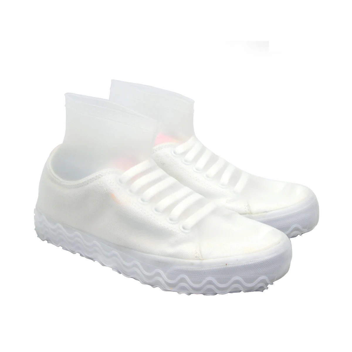 Thicken Silicone Rain Boots Waterproof Shoe Unisex Shoes Protectors Transparent Non-Slip Rainproof Equipment, Custom colors
Thicken Silicone Rain Boots Waterproof Shoe Unisex Shoes Protectors Transparent Non-Slip Rainproof Equipment, Custom colors