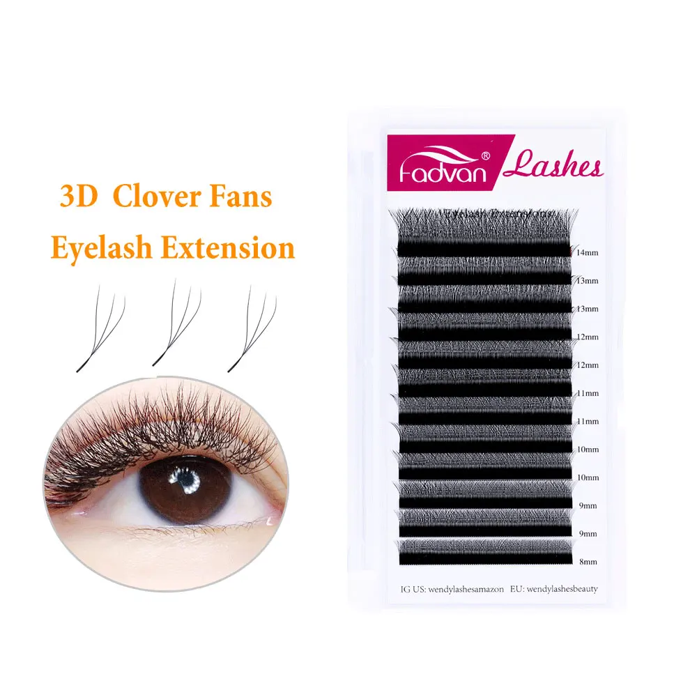 Wholesale 3D W Shaped Faux Eyelashes Clusters Clover Easy Fan Lashes Extension False Mink C D Curl Criss Cross W Lashes Cilios, Matte black
Wholesale 3D W Shaped Faux Eyelashes Clusters Clover Easy Fan Lashes Extension False Mink C D Curl Criss Cross W Lashes Cilios, Matte black