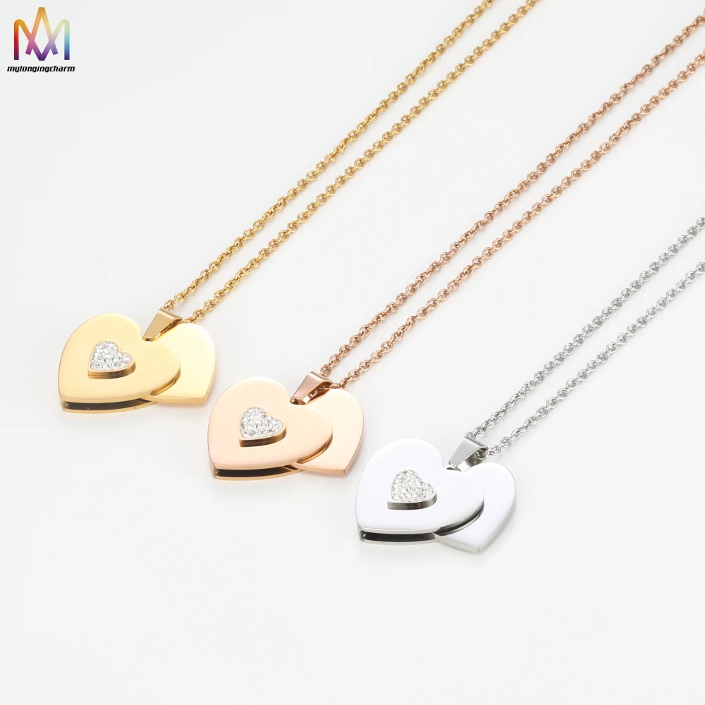 Wholesale Fashion Chocker Necklace Luxury Gold Plated Chain Chocker Heart Pendent Necklace For Couple Bestfriend
Wholesale Fashion Chocker Necklace Luxury Gold Plated Chain Chocker Heart Pendent Necklace For Couple Bestfriend