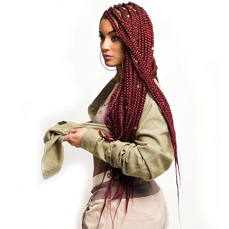 New high quality beautiful color crochet goddess boxed braids extensions, Per color two tone three tone color more than 55 color
New high quality beautiful color crochet goddess boxed braids extensions, Per color two tone three tone color more than 55 color