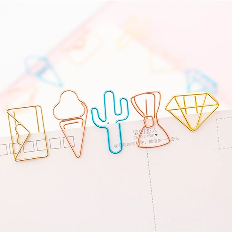 10pcs/pack Cute Creative Hollow Paper Clip Set Stationery Material School Stationery Metal file clip Office Supply
10pcs/pack Cute Creative Hollow Paper Clip Set Stationery Material School Stationery Metal file clip Office Supply