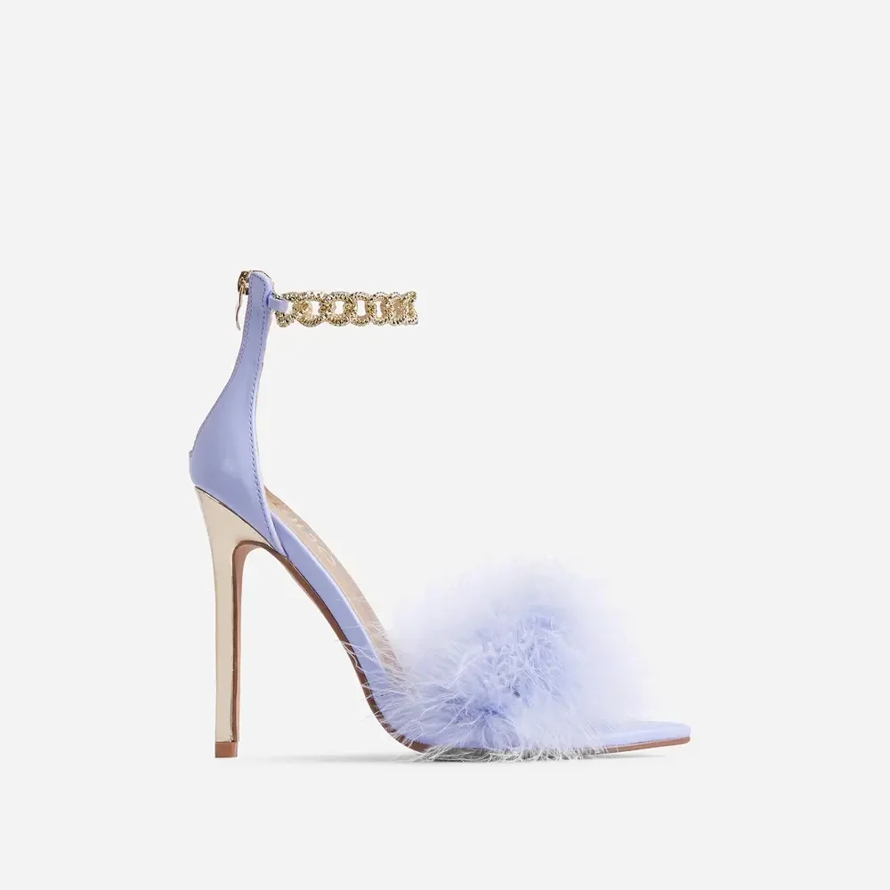 New design Feather Women's high heel Sandals dress wedding metal chain shoes parliament formal dancing party slide for ladies
New design Feather Women's high heel Sandals dress wedding metal chain shoes parliament formal dancing party slide for ladies