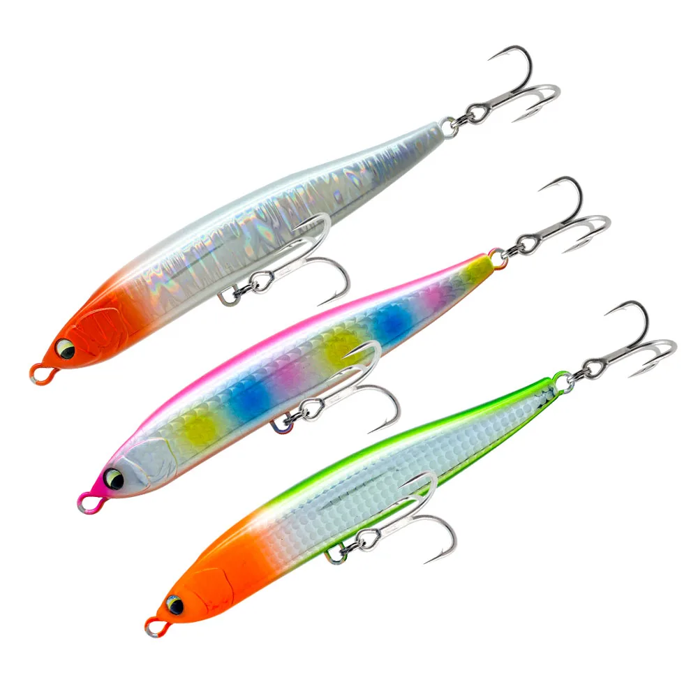 HONOREAL HNMS05 140MM 52G VARIABLE SLOW SINKING UV plastic bass glow in the dark pencil bait fishing lures
HONOREAL HNMS05 140MM 52G VARIABLE SLOW SINKING UV plastic bass glow in the dark pencil bait fishing lures