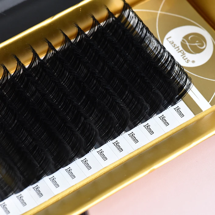 LashPlus bulk cashmere mink eyelash extension matte black easy fanning professional eyelash extension kit
LashPlus bulk cashmere mink eyelash extension matte black easy fanning professional eyelash extension kit