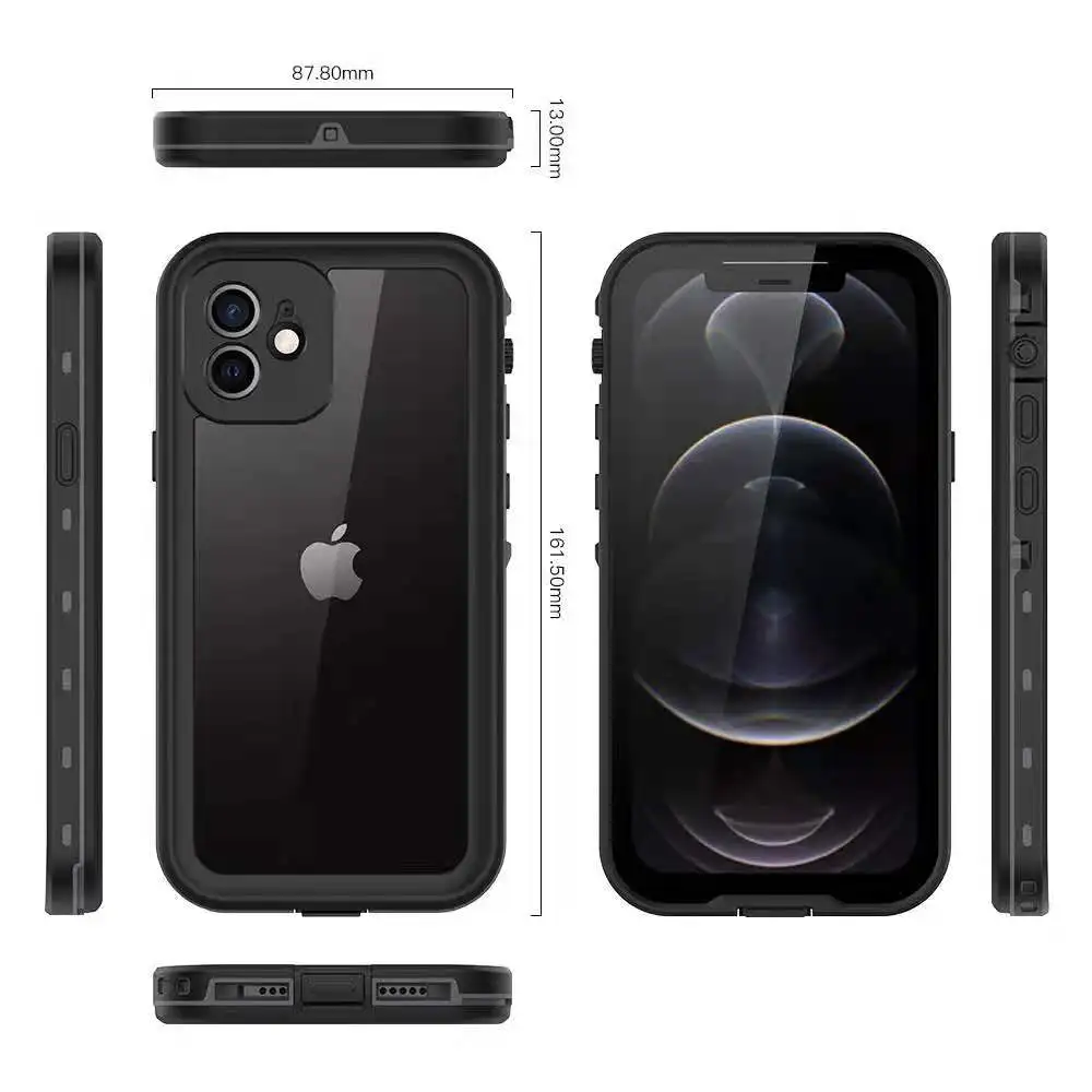 Drop shipping Waterproof case swimming diving mobile Phone Case For iphone 12 pro max, Multi colors
Drop shipping Waterproof case swimming diving mobile Phone Case For iphone 12 pro max, Multi colors