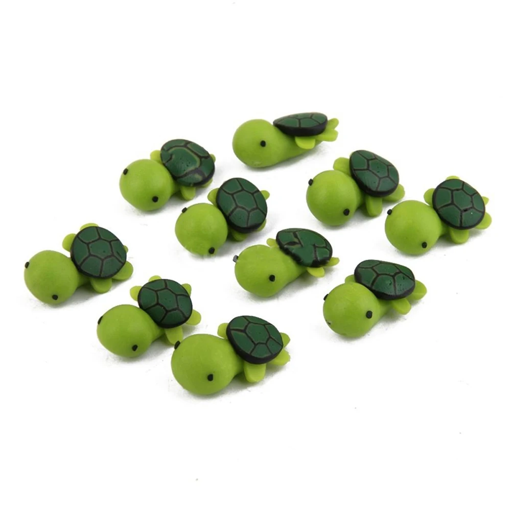 10pcs Miniature Dollhouse Ornament Bonsai Garden Landscape Flower Pot Sea Turtle Decor Resin Craft, Green
10pcs Miniature Dollhouse Ornament Bonsai Garden Landscape Flower Pot Sea Turtle Decor Resin Craft, Green