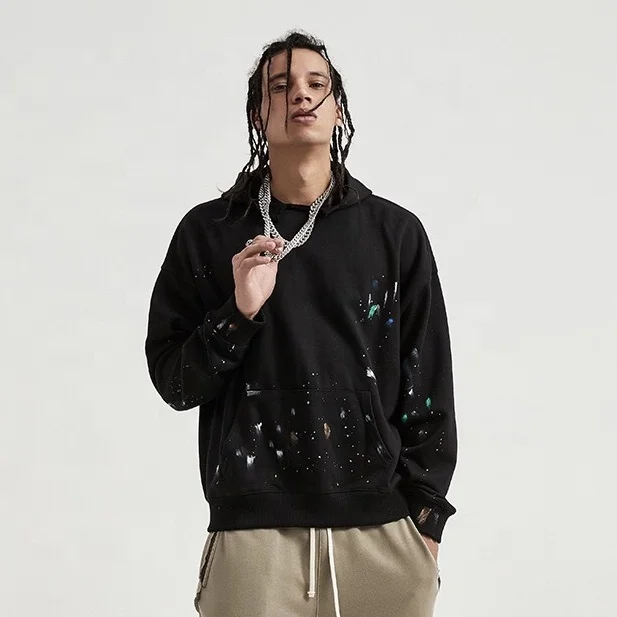 Winter plain hoodies with splattered paint black ink paint splatter hoodies cotton french terry mens paint splatter hoodies
Winter plain hoodies with splattered paint black ink paint splatter hoodies cotton french terry mens paint splatter hoodies