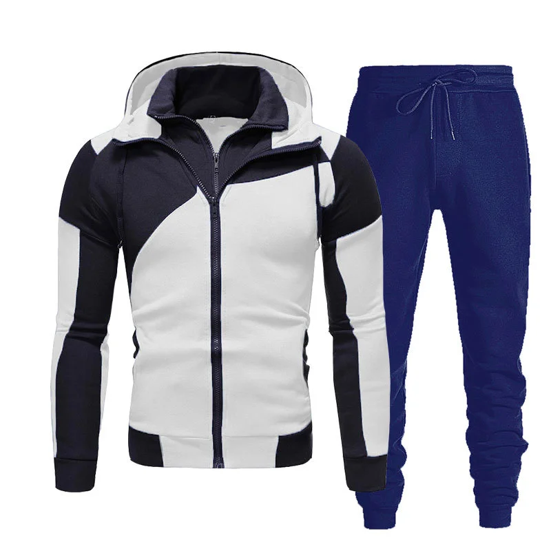 Tracksuit Men Winter Patchwork Zipper Hoodies Casual Hooded Warm Sweatshirts Thick Fleece 2PC Jacket+Pant Men S-3XL
Tracksuit Men Winter Patchwork Zipper Hoodies Casual Hooded Warm Sweatshirts Thick Fleece 2PC Jacket+Pant Men S-3XL