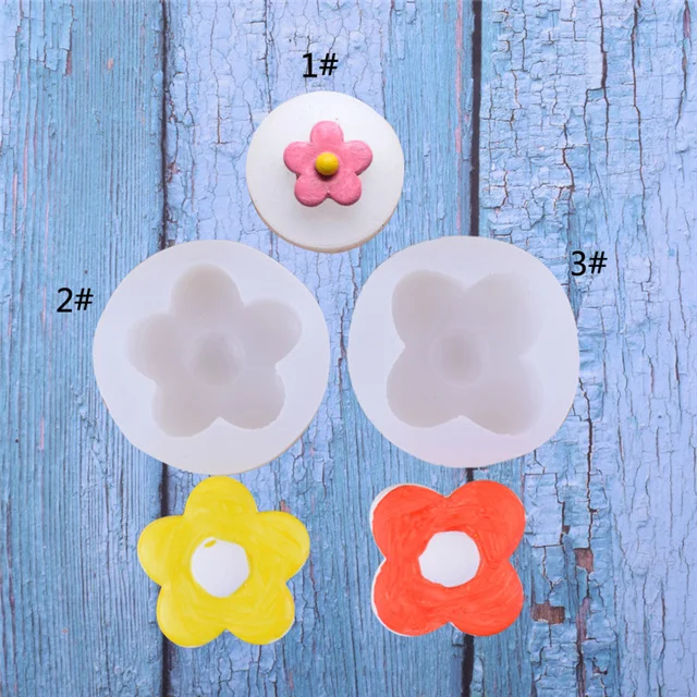 Children's Handmade Toys Cute Little Flower Cake Chocolate Decoration Fondant Mold Kitchen Accessories, As show
Children's Handmade Toys Cute Little Flower Cake Chocolate Decoration Fondant Mold Kitchen Accessories, As show