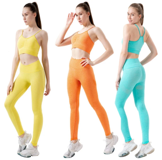 Yoga Clothes Shockproof Sports Wear Women Sets 2 Pc Workout Set Seamless Fitness Clothing Scrunch Butt Leggings Set
Yoga Clothes Shockproof Sports Wear Women Sets 2 Pc Workout Set Seamless Fitness Clothing Scrunch Butt Leggings Set