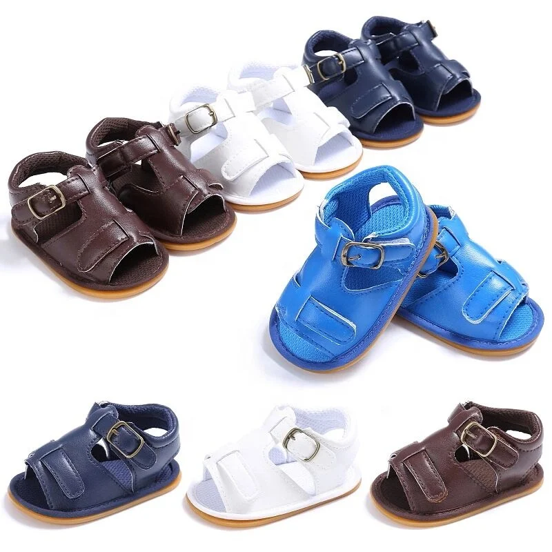 Hard Sole Toddler Casual Infant Beach Barefoot PU Kids Little Baby Boy Sandals
Hard Sole Toddler Casual Infant Beach Barefoot PU Kids Little Baby Boy Sandals
