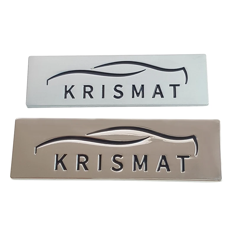 Factory Direct Custom Handbag Logo Clothing Brand Engrave Logos Mass Metal Label for Leather Bag Wallet, Shiny silver, gun color, gold, anti-brass,black nickel,etc,customized
Factory Direct Custom Handbag Logo Clothing Brand Engrave Logos Mass Metal Label for Leather Bag Wallet, Shiny silver, gun color, gold, anti-brass,black nickel,etc,customized