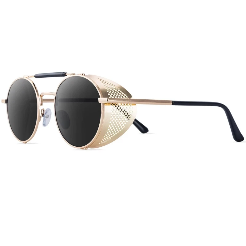 Classic Gothic Steampunk Style Sunglasses Men Women Retro Round Metal Frame Colorful Lens Sun Glasses
Classic Gothic Steampunk Style Sunglasses Men Women Retro Round Metal Frame Colorful Lens Sun Glasses