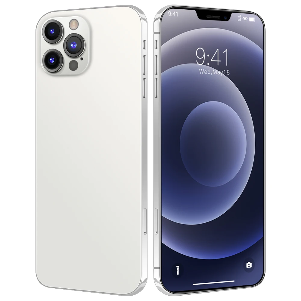 New Smartphone 6.7Inch Android Telephone CPU Quad Core Dual SIM Card Mobiles Phone i12proMax
New Smartphone 6.7Inch Android Telephone CPU Quad Core Dual SIM Card Mobiles Phone i12proMax