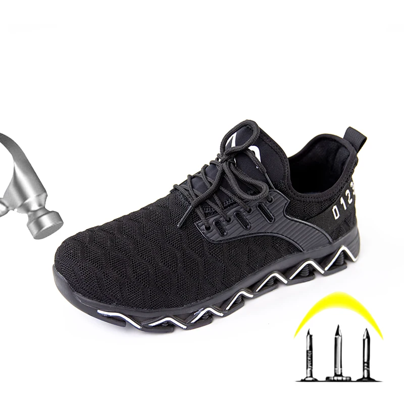 High Quality Breathable Anti-slip Industrial Work Shoes Anti-smashing Steel Head Light Weight Men Safety Shoes, Black&red,black&white
High Quality Breathable Anti-slip Industrial Work Shoes Anti-smashing Steel Head Light Weight Men Safety Shoes, Black&red,black&white