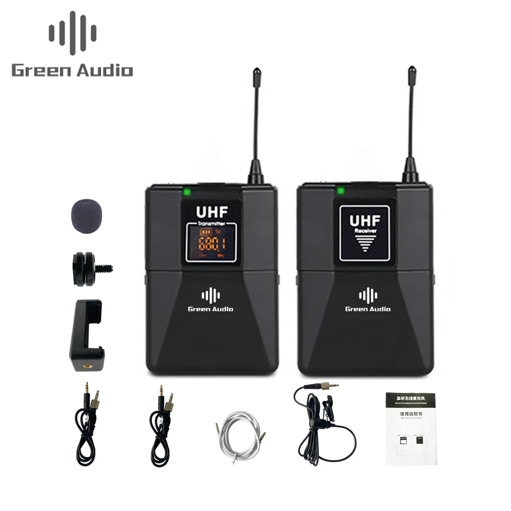 GAW-803 High Quality Microphone Wireless Lavalier SLR Camera Microphone For Studio Recording, Black white pink
GAW-803 High Quality Microphone Wireless Lavalier SLR Camera Microphone For Studio Recording, Black white pink