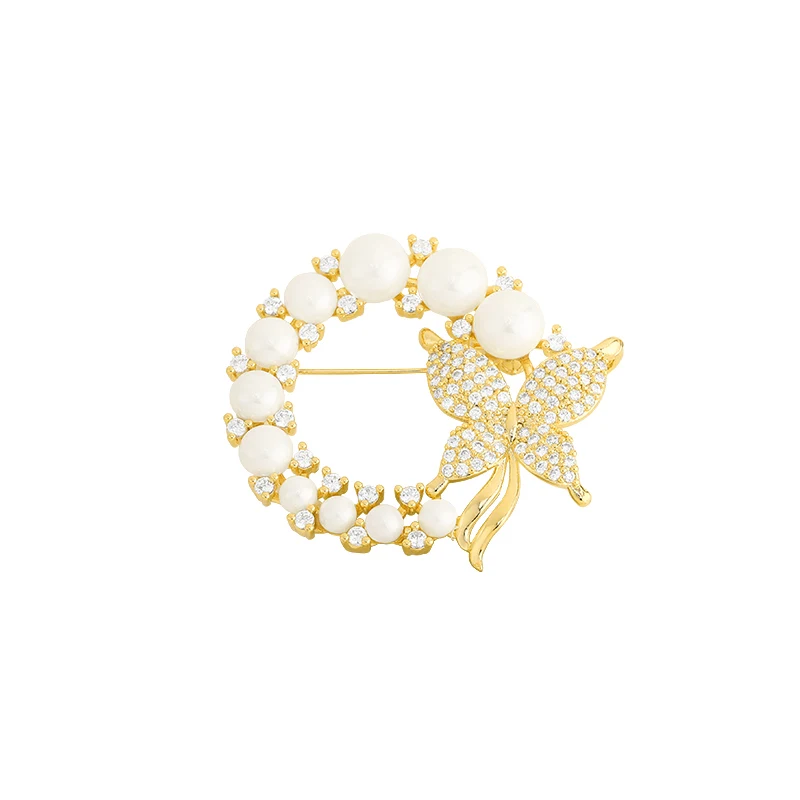 Wholesale 2021 Fashion Diamond Butterfly Brooches Safety Pin Circle Brooch Jewelry For Gift Women Wedding Bridal, Picture shows
Wholesale 2021 Fashion Diamond Butterfly Brooches Safety Pin Circle Brooch Jewelry For Gift Women Wedding Bridal, Picture shows