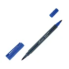 Good quality non-removable dual tip fabric marker pen permanent marker for office and school use