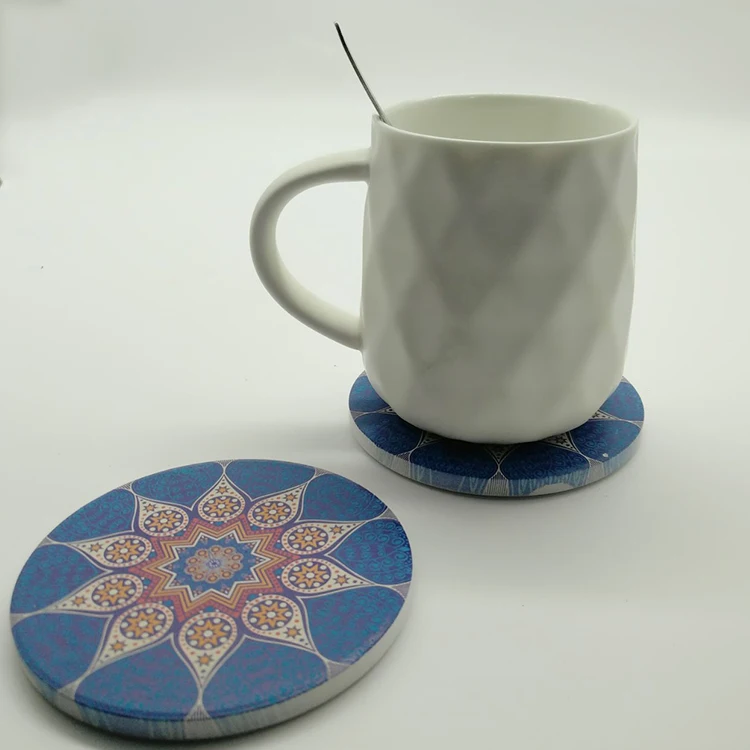 Getranke Dekoration Benutzerdefinierte Sublimation Souvenir Wasserabsorbierende Keramik Tasse Untersetzer Set mit Kork, Cmyk
Getranke Dekoration Benutzerdefinierte Sublimation Souvenir Wasserabsorbierende Keramik Tasse Untersetzer Set mit Kork, Cmyk