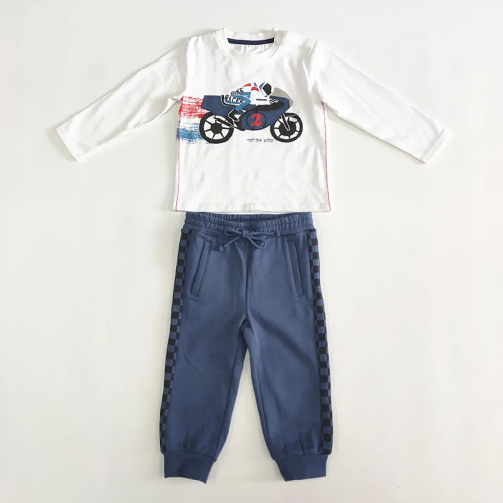 Hot sale Comfortable wholesale kids clothes baby clothing gift set all seasons Cartoon print Kids baby boys' clothing sets
Hot sale Comfortable wholesale kids clothes baby clothing gift set all seasons Cartoon print Kids baby boys' clothing sets