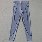 sublimated logo newest design mma spats compression legging
