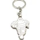 Cartoon custom metal souvenir keychain custom logo