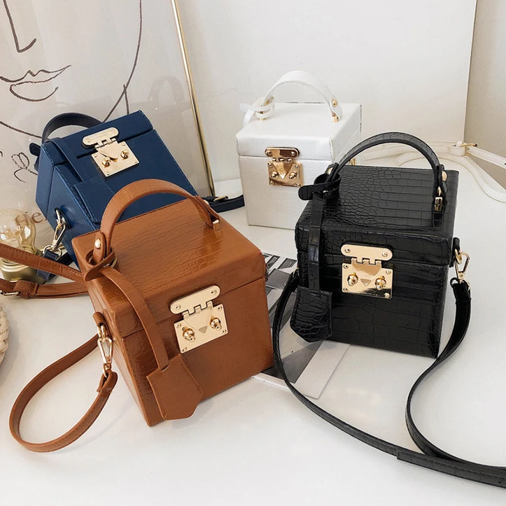 2021 Luxury Brown Small Square Box Purses And Handbags New Trend Single Purses And Handbags Diagonal Square Hand Bag For Women, 4 colors
2021 Luxury Brown Small Square Box Purses And Handbags New Trend Single Purses And Handbags Diagonal Square Hand Bag For Women, 4 colors