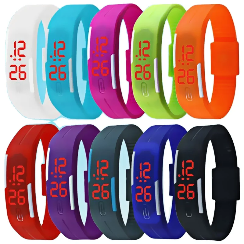 Free Sample Waterproof Silicone Smart Band Sports Led Digital Watch for Christmas Gift
Free Sample Waterproof Silicone Smart Band Sports Led Digital Watch for Christmas Gift