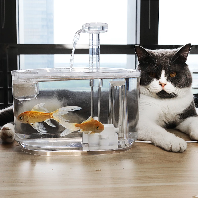 2021 ELS Factory Electric Drinking Water Pet Toy Fountain New Cat Dispenser automatic cat feeder, Transparent
2021 ELS Factory Electric Drinking Water Pet Toy Fountain New Cat Dispenser automatic cat feeder, Transparent