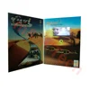 High quality real estate digital player 10 inch 7 inch A4 A5 Landscape portrait advertising PU video business card