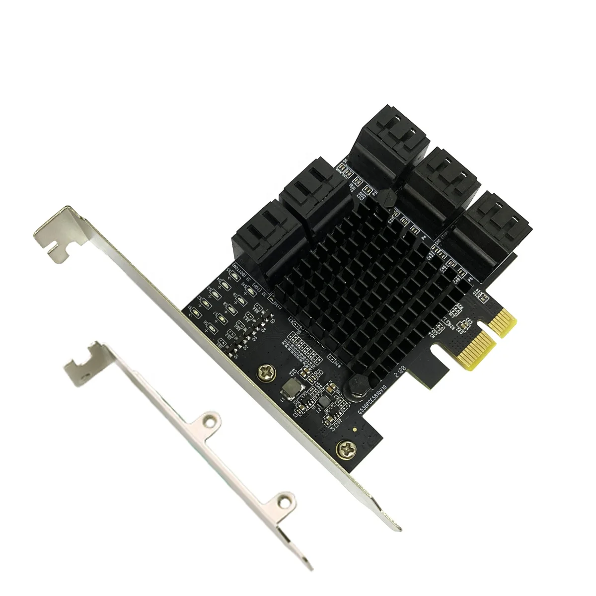 Best add on card sata III 6g port multiplier 10 port sata 3 pci express expansion card, Black
Best add on card sata III 6g port multiplier 10 port sata 3 pci express expansion card, Black