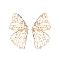 Simple Fashion Alloy Hollow Butterfly Stud Earrings Personality Wings Earrings For Women 2019
Simple Fashion Alloy Hollow Butterfly Stud Earrings Personality Wings Earrings For Women 2019