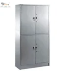 YY-507 Hospital medical instrument cabinet 304 stainless steel precious medicine storage drug cupboard cabinet