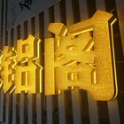 Fine craft amazing-effect brightness 3d channel letter sign for shop billboard