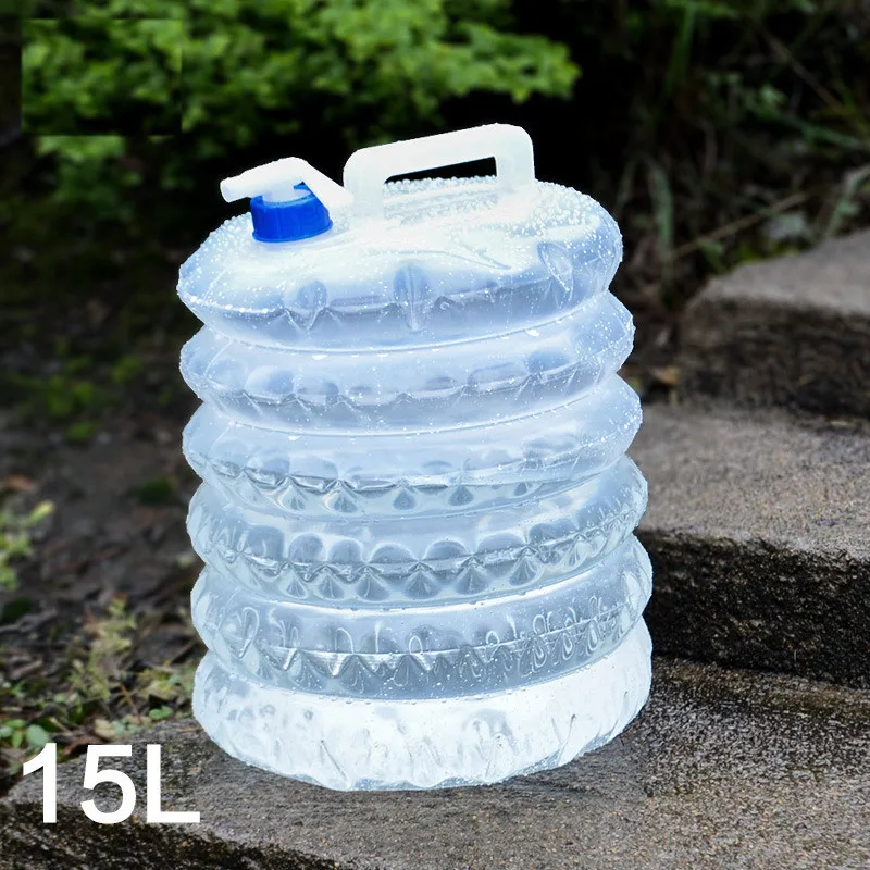 Outdoor PE Collapsible Bucket 15L folding bucket with faucet Water Tap Car Camping Water Storage Bag
Outdoor PE Collapsible Bucket 15L folding bucket with faucet Water Tap Car Camping Water Storage Bag