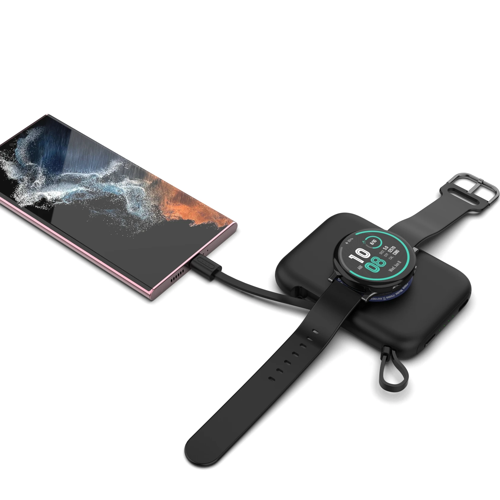 5000mah wireless charger power bank for Samsung Galaxy watch4 Active2 wireless watch power bank
5000mah wireless charger power bank for Samsung Galaxy watch4 Active2 wireless watch power bank
