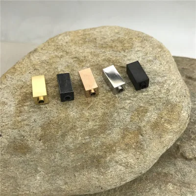 DIY Jewelry Making Accessories Cuboid Stainless Steel Loose Beads For Natural Stone Bracelets Jewelry Findings, As pictures show
DIY Jewelry Making Accessories Cuboid Stainless Steel Loose Beads For Natural Stone Bracelets Jewelry Findings, As pictures show