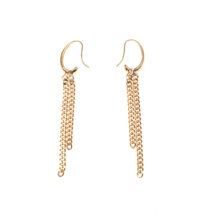 High quality gold hollow waterdrop earrings, tassel pendant gold earrings for women, As picture
High quality gold hollow waterdrop earrings, tassel pendant gold earrings for women, As picture