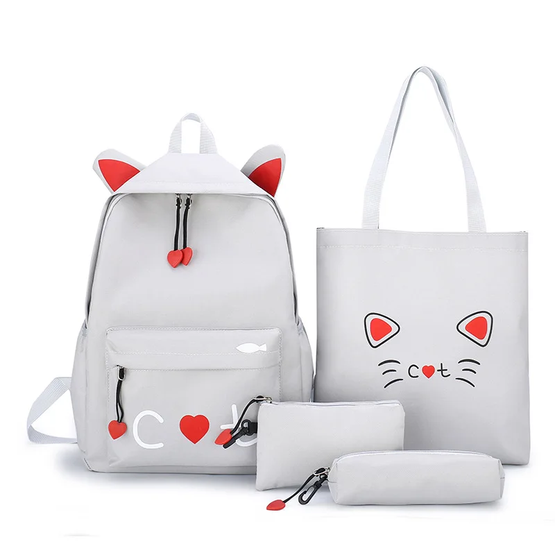 Fashion Canvas Backpack School Student Bag Shoulder Bag Rucksack for Boys and Girls,4pcs, Many colors
Fashion Canvas Backpack School Student Bag Shoulder Bag Rucksack for Boys and Girls,4pcs, Many colors