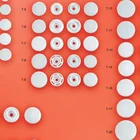 Custom design plastic snap button for baby clothes